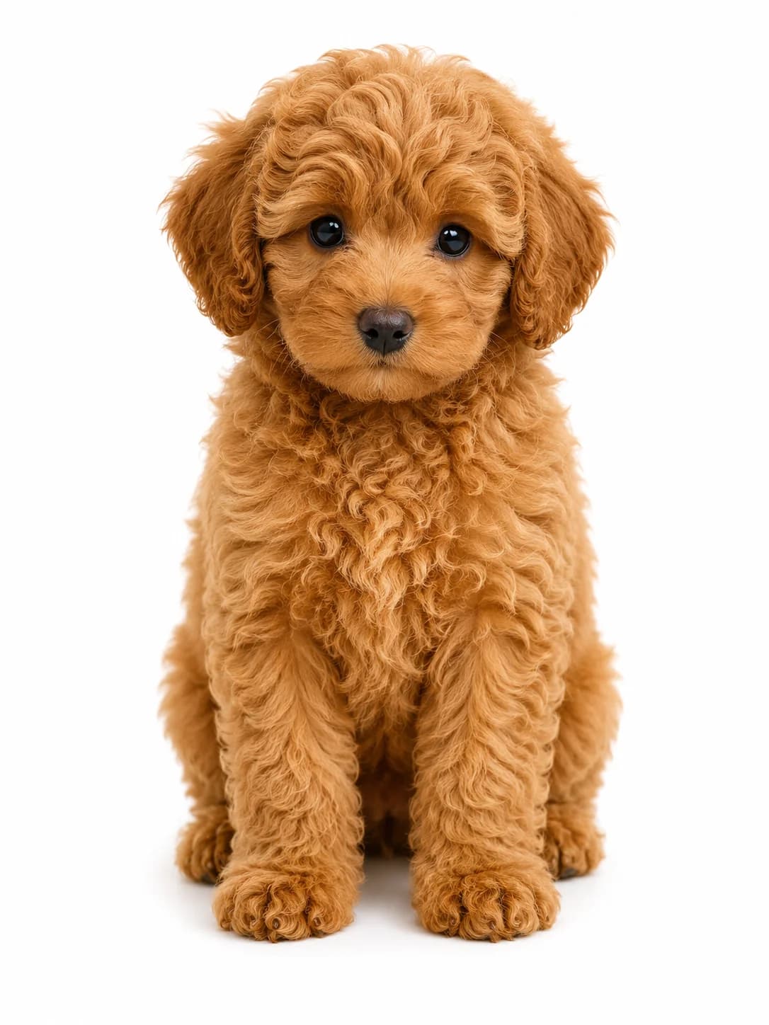 A well-groomed Goldendoodle